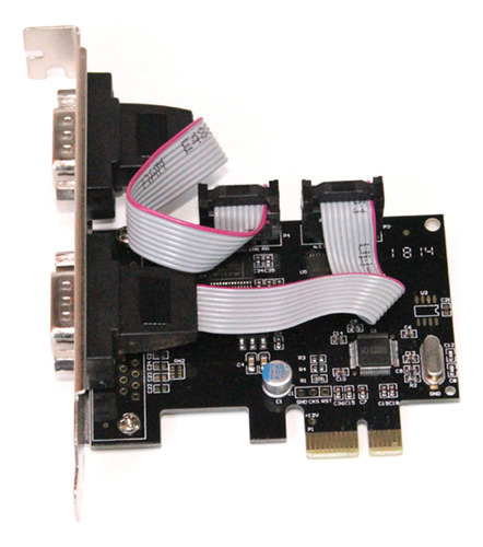 Tarjeta Controladora En Serie Pci-e 2 Con Chipset Wch382 Pci