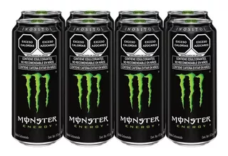 Monster Energy Drink Caja C/8 Latas 473 Mls Bebida Energétic