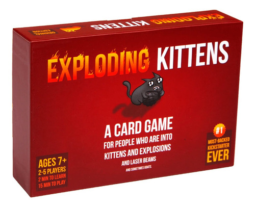 Exploding Kittens Original - Juego De Mesa Exploding Cats