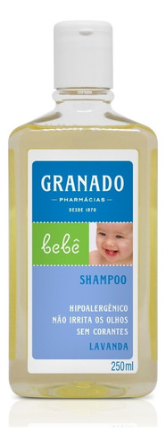 Shampoo Bebê Lavanda 250ml Granado
