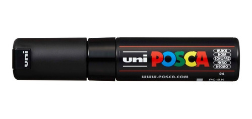 Caneta Posca 8k Preto Uniball