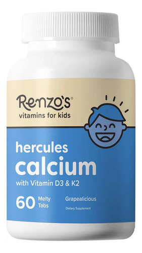 Renzo's Hercules Calcio Vitaminas Para Niños