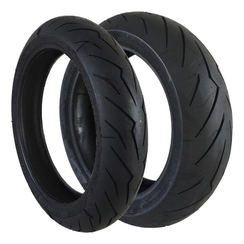 Par Pneus 120/70-17 E 150/60-17 Diablo Rosso 3 Pirelli