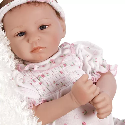 Boneca Bebê Reborn Afro Americana Paradise Galleries African American Black  Great to Reborn Baby Doll 50 cm - Miami Outlet Importados