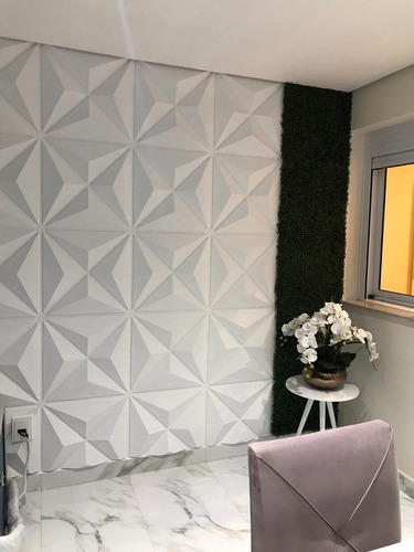 30 Placas Revestimento 3d Parede Alto Relevo Luxo Decoracao