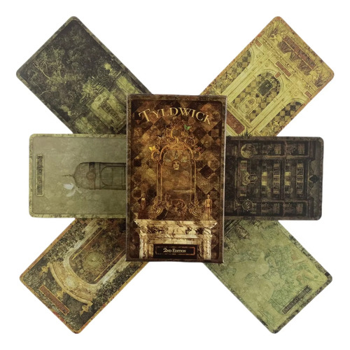 Baralho De Cartas Tyldwick 78 Tarot A | Oracle English Visio