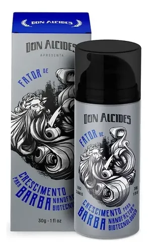 Fator De Crescimento Para Barba - Don Alcides Fragrância Suave