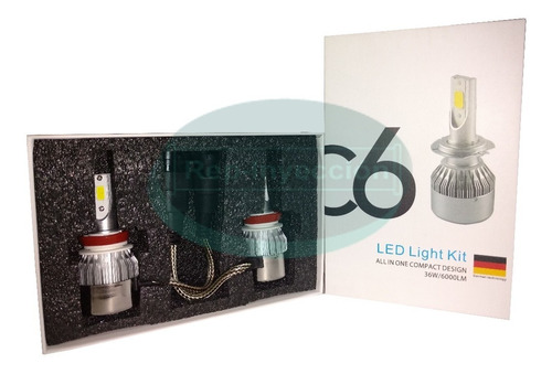 Cree Led H11 C6 Con Cooler 6500k 16000lm