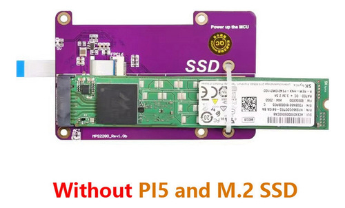 Para Raspberry Pi5 Ssd Placa De Expansión Para Raspberry Pi5
