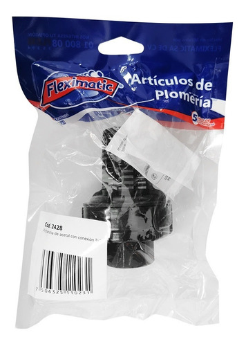 Fleximatic 2428 Pichancha De Acetal Con Conexión 3/4