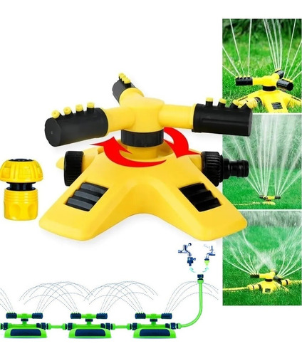 Irrigador Giratório 360 Irrigação Microasperso Jardim Engate