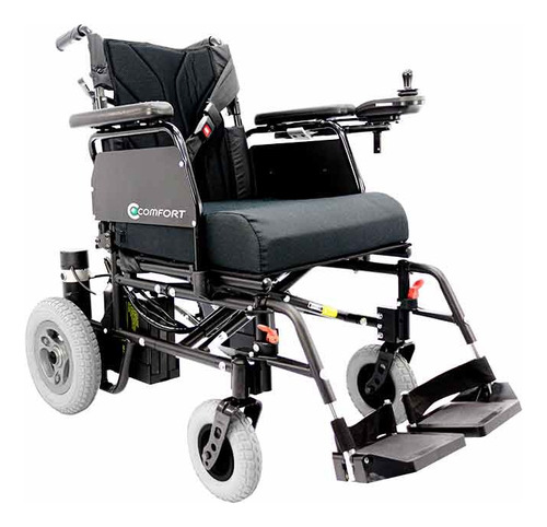 Cadeira De Rodas Motorizada Comfort Eb 103 S - 46cm - Preta Cor Preto