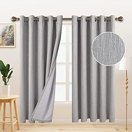 Lordtex - Cortinas Opacas Con Textura De Lino Y Arpillera