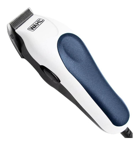 Imagen 2 de 3 de Cortadora de pelo Wahl Home Mini Pro 9307-108 blanca y azul 120V