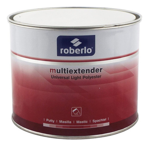 Masilla Roberlo Multiextender Poliéster 2,25 Lts - 4kg 