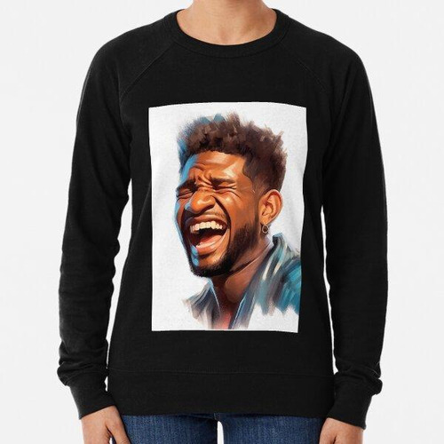 Buzo Caricatura De Usher El Cantante De R&b Calidad Premium