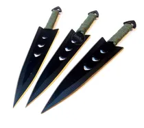 Comprar Cuchillo Para Lanzar Táctico Kunai 3 Cuchillos Con Funda
