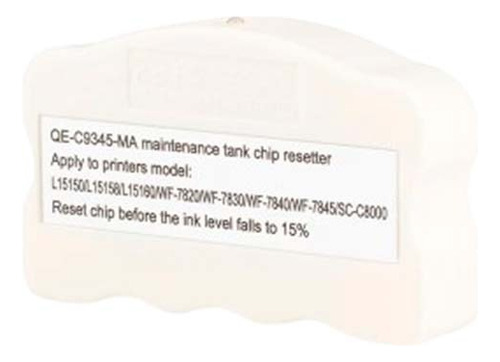 Kit De Reseteador Epson C9345/pxmb9 L15150 / L15160 / L15168