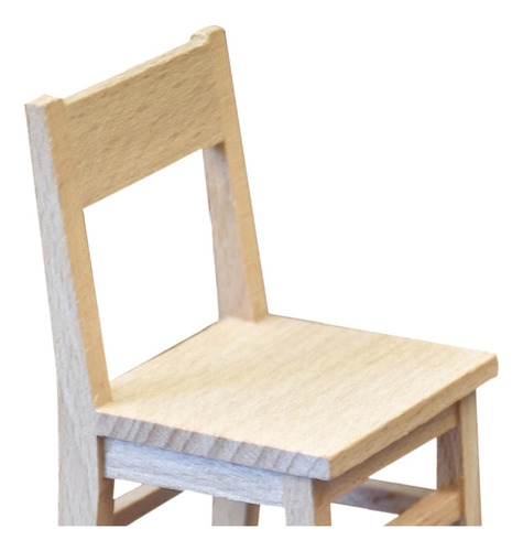 Nuevo Mini Silla De Madera, Muebles En Miniatura Diy,