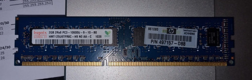 Memoria Ram Hynix 2 Gb Pc3 10600 Ddr3