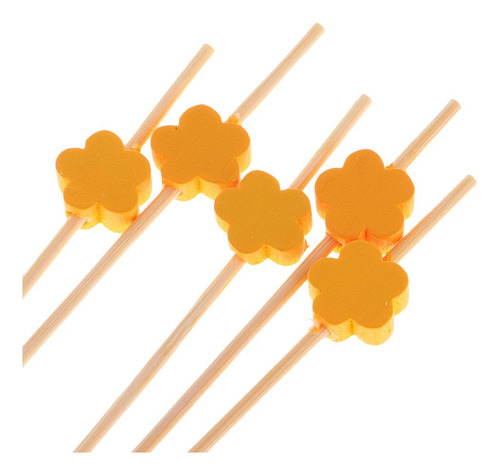 3x 100 Palillos Bambú Para Cóct, Palillos Para Palillos,