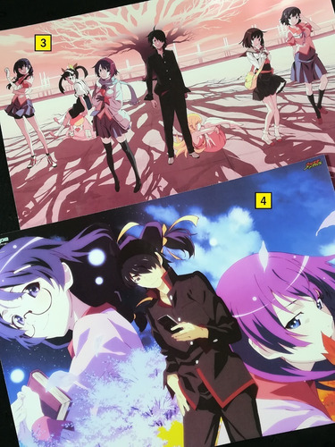 Posters A3 29x42cm Anime Monogatari Series / Niponmania