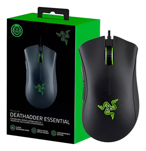 Mouse Gamer Razer Deathadder Essential 6400 Dpi Usb