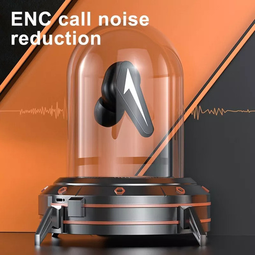 Auriculares Inalámbricos Bluetooth Enc Rgb Estilo Mecha Game