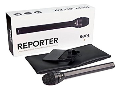 Rode - Microfono Dinamico Para Entrevistas Reportero Omnidir