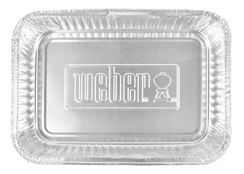 Bandeja Para Asador 3.5 X 22 X 15.3 Cm Plata Weber 10 Piezas