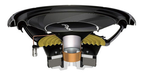 Subwoofer 1400w 12 Pulgadas Tsa30s4 Pioneer Color Negro