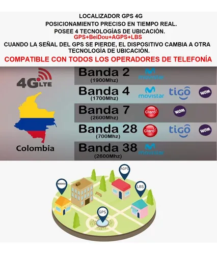 Alarma Rastreador Gps 4g Para Moto Y Carro Gt06 + Simcard