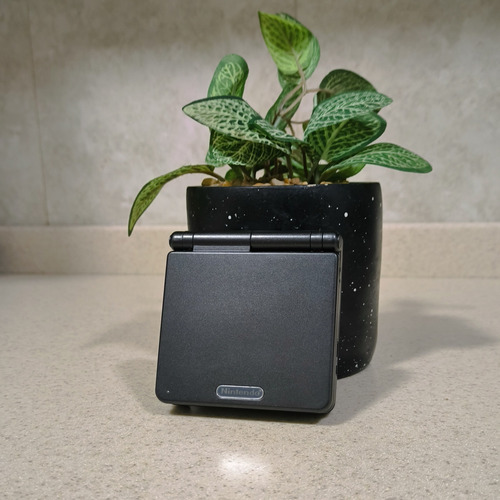 Gameboy Advance Sp Pantalla Ips - Color Negro Negro (Usado)