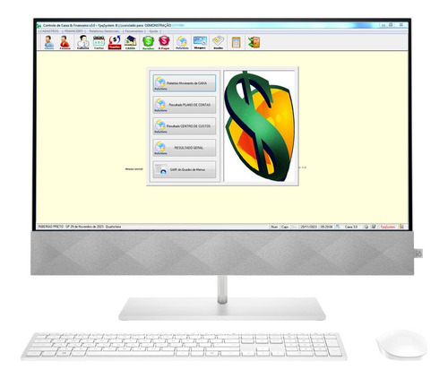 Programa Financeiro Caixa Plano De Contas Receber Pagar V3.0