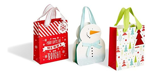 Bolsas De Tarjetas De Regalo Navideñas