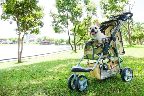 Carrinho Passeio Para Pet Jogger Camoflado