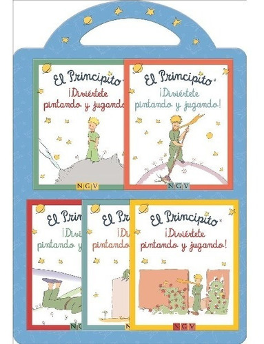 Libros El Principito, Diviertete Pintando Y Jugando