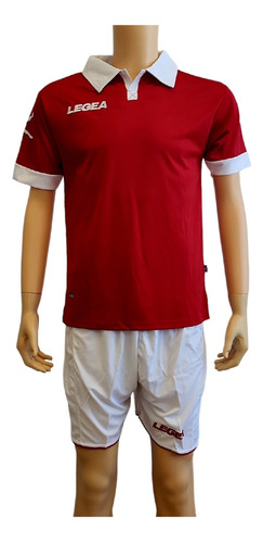 Pack 14 Uniformes De Futbol Legea Modelo Vintage Rojo/blanco