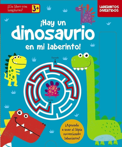 Laberintos Divertidos. Ãâ¡hay Un Dinosaurio En Mi Laberinto!, De Varios Autores. Editorial Bruño, Tapa Dura En Español