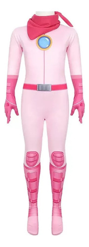 Mono De Princesa Peach Para Cosplay Para Adultos Y Niños, Di 2024