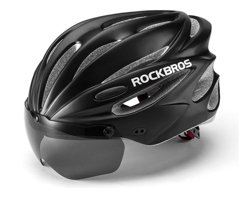 Casco Aerodinámico Ligero Rockbors Para Bicicleta Tt-16