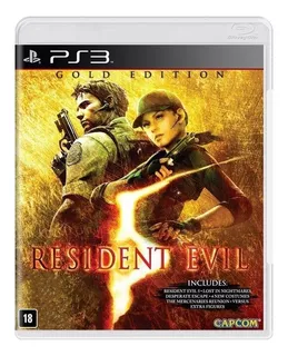 Resident Evil 5  Gold Edition Capcom PS3 Físico
