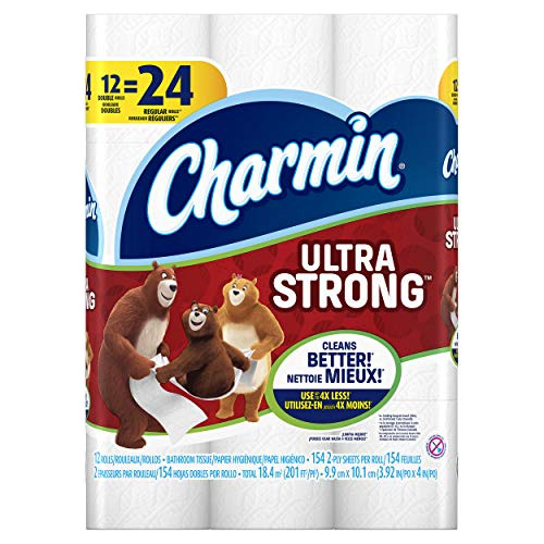 Papel Higiénico Charmin Ultra Fuerte, 12 Rollos.