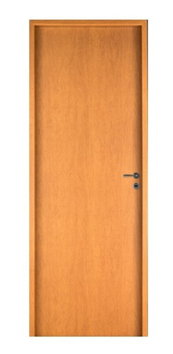 Puerta Placa Oblak Cedro - M. Madera - 80/15 C/detalles