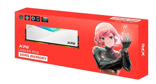 Memoria Ram Adata Lancer Rgb Ddr5 7200mhz 16gb Cl34 Xmp Expo