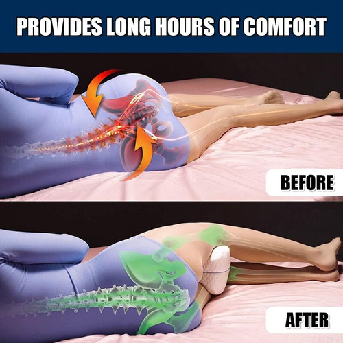Almohada Ortopédica Ergonómica Rodillas Entrepierna Descanso