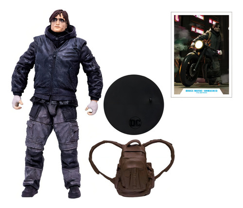Batman DC Multiverse Bruce Wayne desenmascarado F00901 Mcfarlane