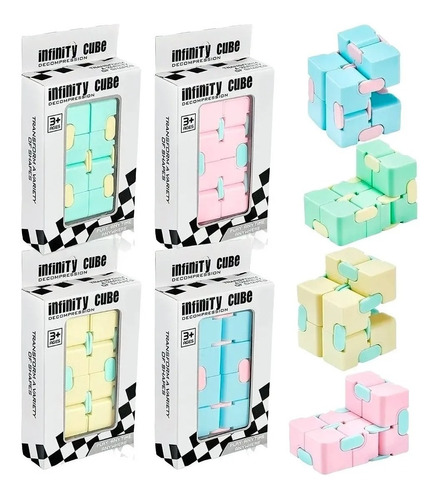 Cubo Infinito Articulado Infinity Cube Antiestrés Descarga