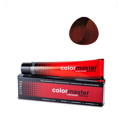 Tinta Color Máster Nº6/46 Rubio Oscuro Cobrizo Rojizo 60 Ml 