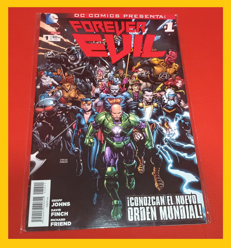 Forever Evil #1 En Español Dc Comics Mexico